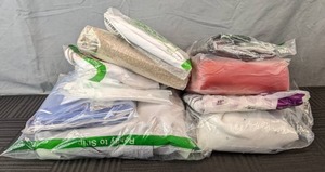 lot 208 image: Assortment of 10 Bathroom Shower Curtains