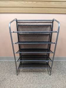 lot 233 image: Double Sided Shoe Rack