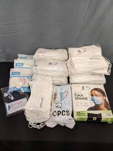 lot 193 image: A Large Lot of Disposable Face Masks