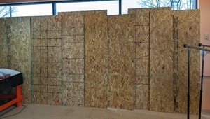 lot 334 image: 7 OSB West Fraser 716 Performance Category Panel Sheathing Sheets