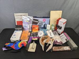 lot 159 image: A Variety of Beauty Items Including Conair Styling Dryer, Beauty Care Massager, Hot Rollers and More