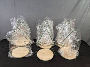 lot 228 image: 83 Brand New Decorative Tree Trays