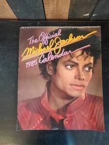 lot 16 image: Super Collectable 1985 Michael Jackson Calendar