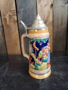 lot 47 image: Fantastic Vintage Gerz Lided German Stein
