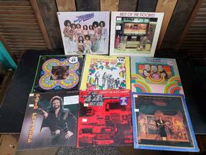 lot 76 image: Nice Lot of Vintage Rock Records LPs
