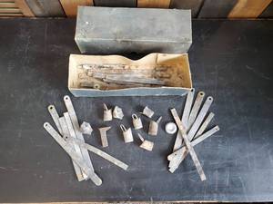lot 77 image: Collection of Vintage Lead Weights for Duck Decoys