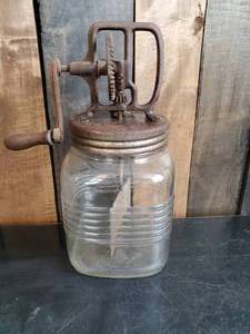 lot 104 image: Antique Butter Churn