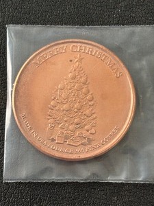 1 Ounce .999 Fine Copper Round