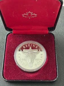 1982 Canada Silver Dollar Regina