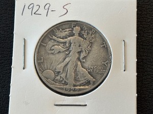 1929-S Walking Liberty Half Dollar