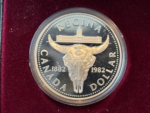1982 Canada Silver Dollar Regina