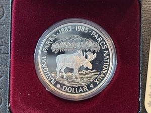 1985 Canada Silver Dollar National Parks