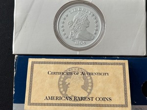 2 Ounce .999 Fine Silver Bust Dollar Replica