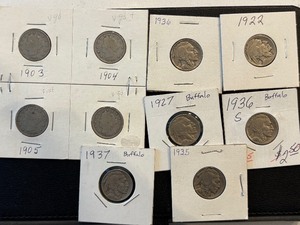 Buffalo and Liberty Nickels