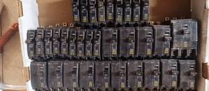 Square D Circuit Breakers 120v240v Assorted Amp