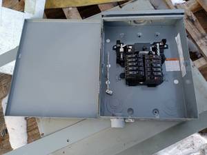 Square D Load Center With Breakers