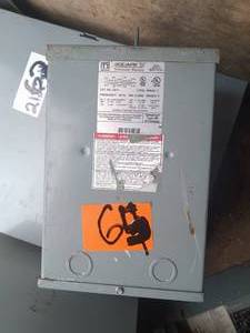 Square D 3kva transformer 1 phase