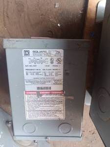 Square D 1kva transformer 1 phase