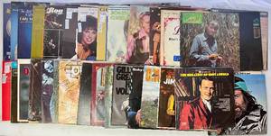 Collection of Vintage Country LP Vinyl Records #1