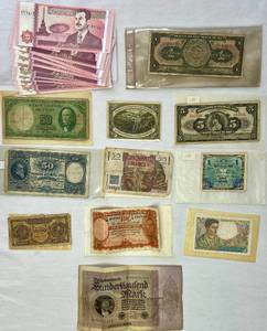 Rare Foreign Currency from Different Countries