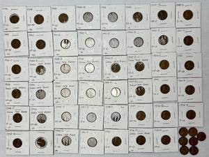 Large Collection of US Wheat Pennies