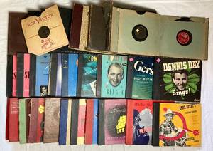 Vintage Albums and Books of 78 RPM 10 Records