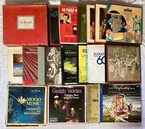 Vintage Collection of Vinyl Record Boxed Set #1