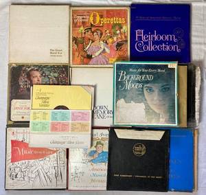 Vintage Collection of Vinyl Record Boxed Set #2
