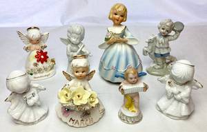 Vintage AngelCherub Figurine Collection