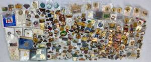 Large Assortment of Vintage Collectible Pins