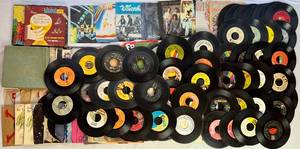 Collection of Vintage 45s Vinyl