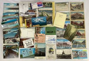 Vintage Postcards from Around the World and Visitor Passes from US Destinations