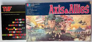 Vintage Axis & Allies,  Conquest of the Empire and Tuf Board Games