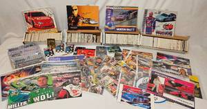 Large Collection of Racing Trading Cards, Memorabilia and Driver Autographs