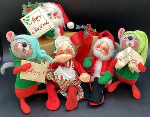 Annalee Collection of Christmas Characters