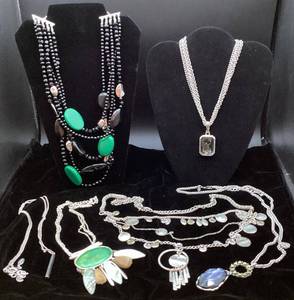 Chicos Vintage Assortment of Necklaces