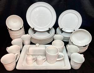 Pottery Barn Dinnerware Set - Hand Crafted In Portugal