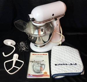 KitchenAid 4.5 Quart Stand Mixer with Attachments