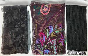 Womans Beaded Accessories- Scarves and Shawl