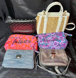 Talbots Purses (5) and One Cosmetic Bag