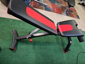 lot 40 image: Bowflex Adjustable Workout Commercial Bench (Used