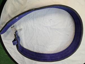 lot 77 image: TDS Martial Leather BeltKarate Belt ( 62 L x 4W)