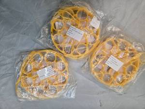 lot 94 image: Lot of 3 Silicone Egg Poachers (New)
