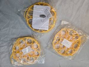 lot 96 image: Lot of 3 Silicone Egg Poachers (New)