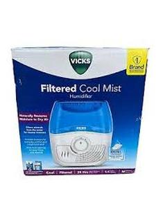 lot 36 image: Vicks Filtered Cool Mist Humidifier - White
