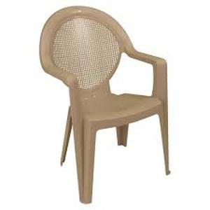 lot 97 image: Madras High Back Resin Patio Club Chair