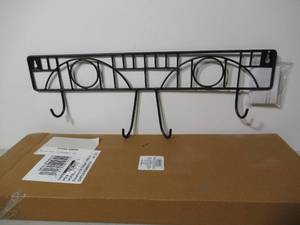 lot 43 image: Opalhouse By Jungalow 20 Wall Hook with Hardware-Black