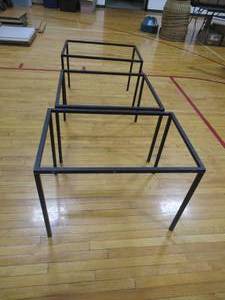 lot 54 image: Lot of 3 Rectangular Metal Frames