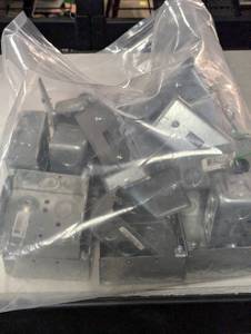 lot 80 image: Large Lot of Commercial Electrical Boxes and Covers - Mixed Styles and Sizes