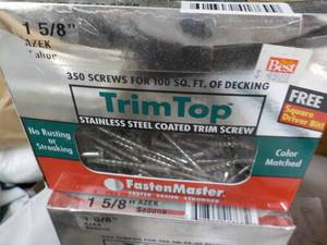 lot 25 image: Trim Top 350 ct 1 58 Stainless St...